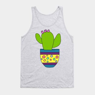 Cute Cactus Design #97: Just Give Me A Hug Cactus Tank Top